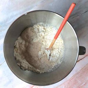 bagel flour and yeast